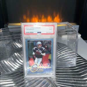 Topps Chrome Football Trading Card PSA 9 MINT